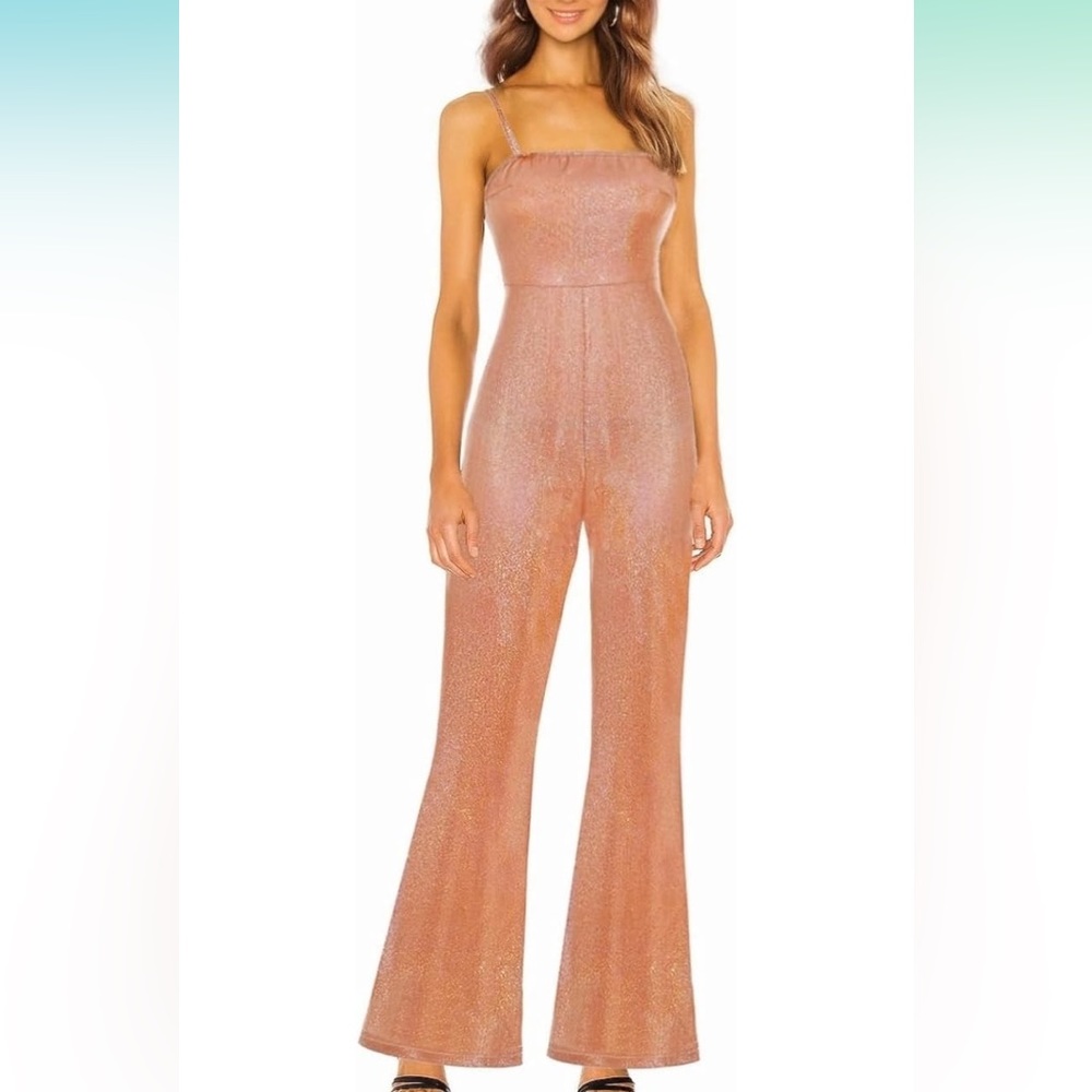NWOT Sparkly  Club Flare leg Jump Suit